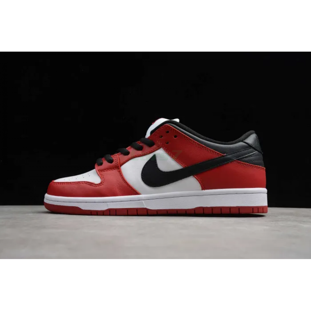 SB Dunk Low Pro Chicago Red White Black