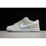 SB Dunk Low Summit White Wolf Grey