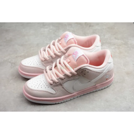 SB Dunk Low Top Elite Pink White