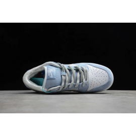 SB DUNK x Sean Cliver Azul Claro Blanco Dorado