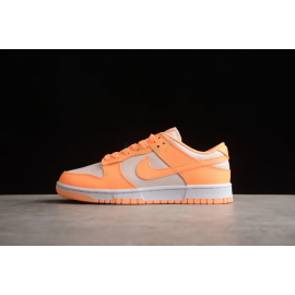 SB Dunk Low Blanco Marfil Naranja