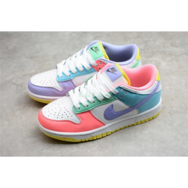 SB Dunk Low Easter White Green