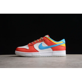 SB Dunk Low Cereal de Frutas Blanco Azul Rojo