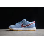 SB Zoom Dunk Low Azul Marrón