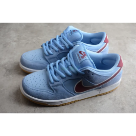 SB Zoom Dunk Low Azul Marrón