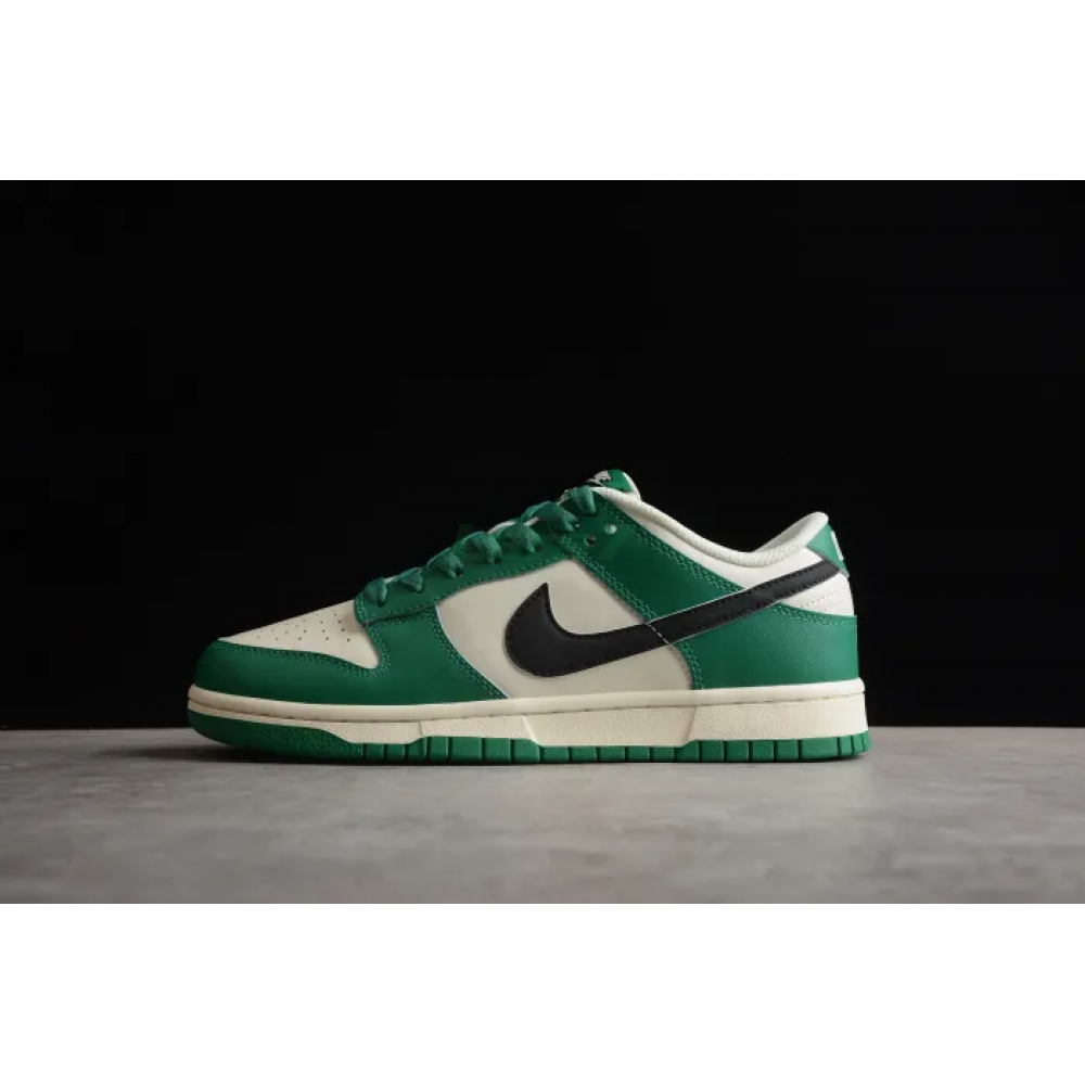 SB Dunk Low “Lottery” Blanco Verde Negro