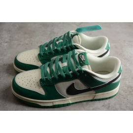 SB Dunk Low “Lottery” Blanco Verde Negro