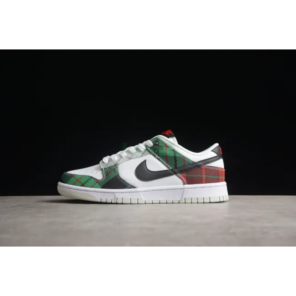 SB Dunk 低帮 Plaid Cloth 红绿格子 DV0827-100