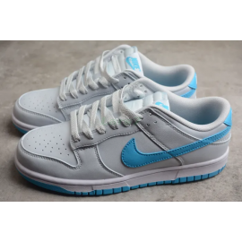 SB Dunk Low Blanco Azul