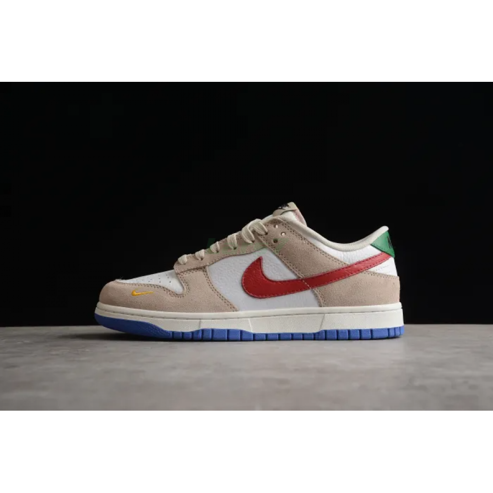 SB Dunk Low Blanco Rojo