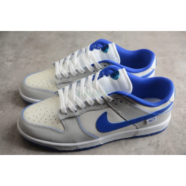 SB Dunk Low GS Ivory Hyper Blanco Royal Azul