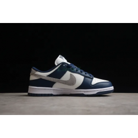 AIR SB Dunk Low Azul Oscuro Blanco