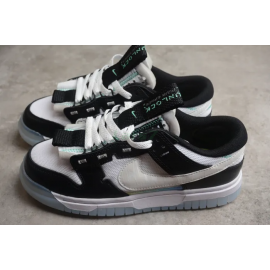 SB Dunk Low Remastered 3M Panda Black White