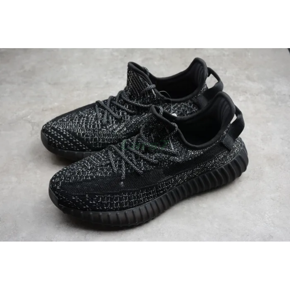 Yeezy Boost 350 V2 Black Static Reflective LARS7.COM