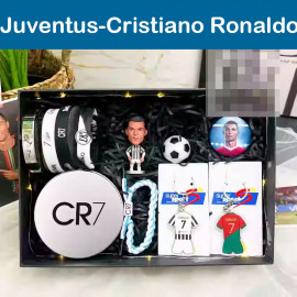 Conjunto de Muñeco regalo Fútbol Messi/Cristiano Ronaldo/Neymar 